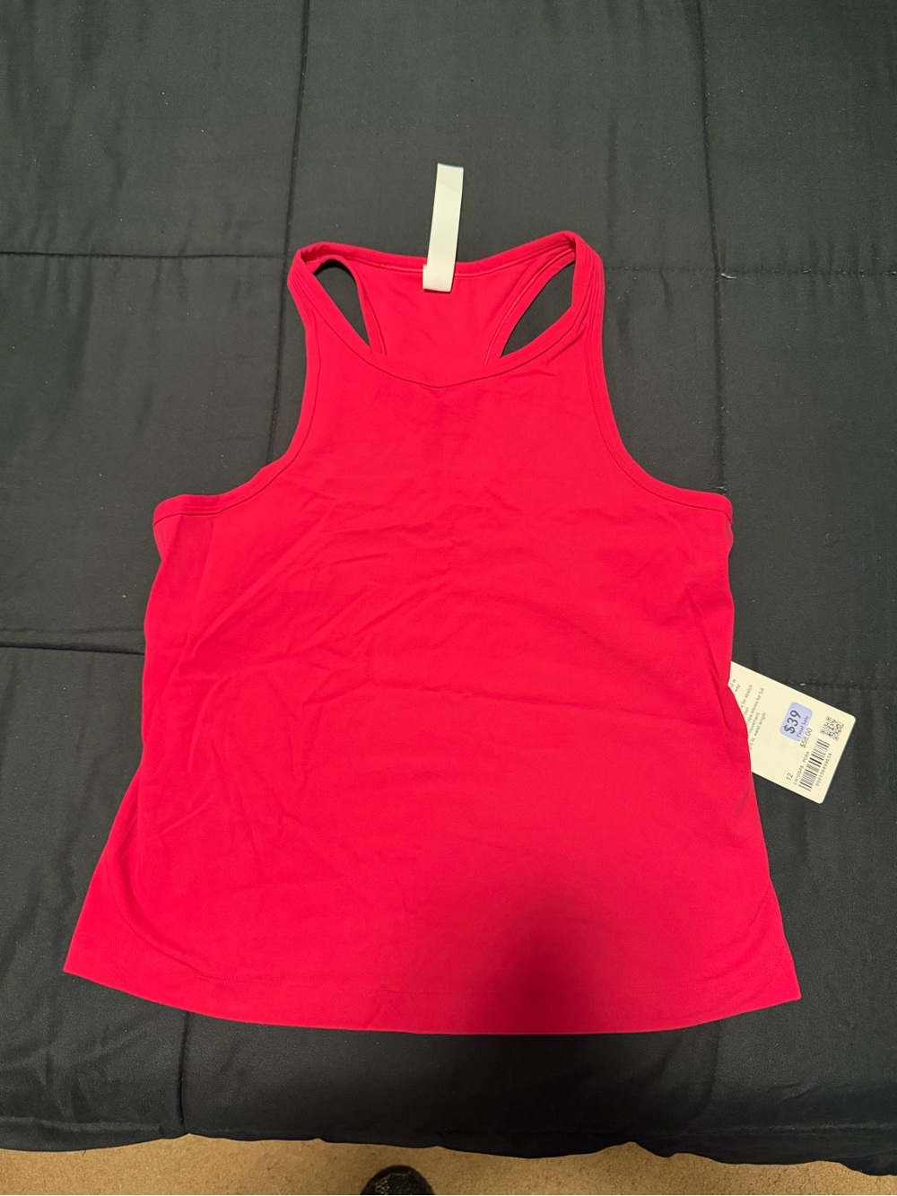 lululemon athletica Bright Red Racerback Tank